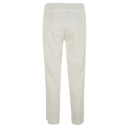 AVENUE MONTAIGNE Trousers White