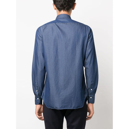 FINAMORE 1925 NAPOLI Shirts Blue