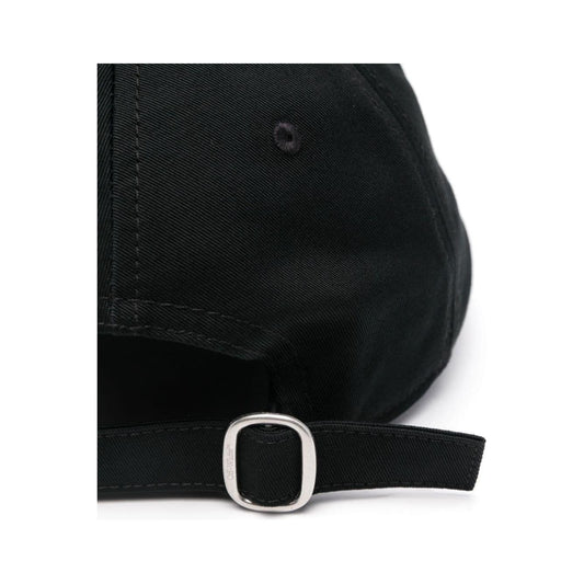 Off White Hats Black Scarves Hats & Gloves Off White Black