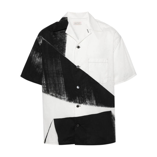 Alexander McQueen colourblock shirt Shirts Alexander Mcqueen Black