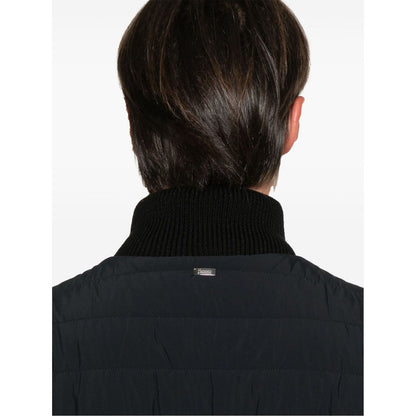 Herno Coats Black Jackets