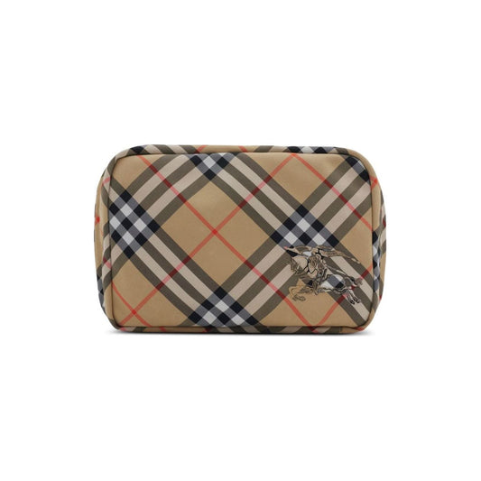Burberry nova check pouch Small Leather Goods Burberry Dim Gray