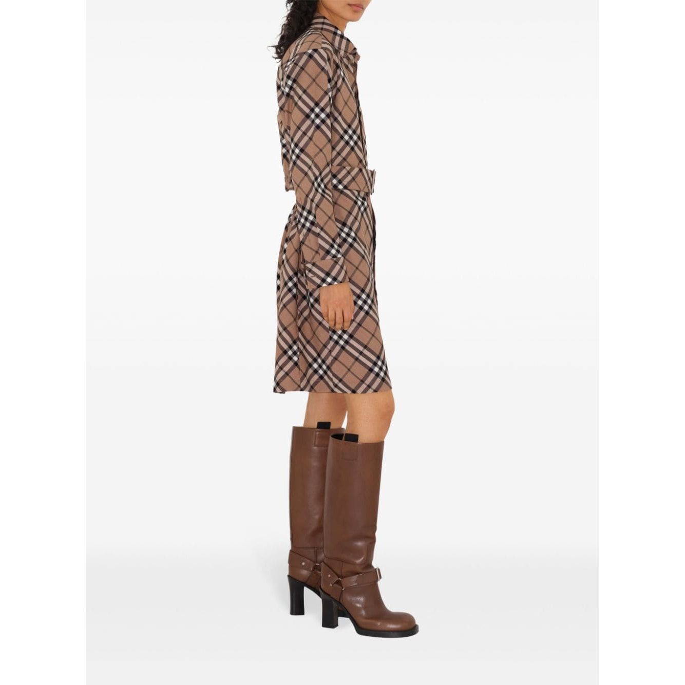 Burberry Checked shirt dress