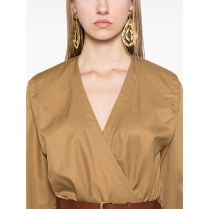 Saint Laurent belted dress