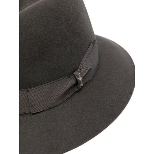 Borsalino Hats Grey Scarves Hats & Gloves Borsalino Dark Slate Gray