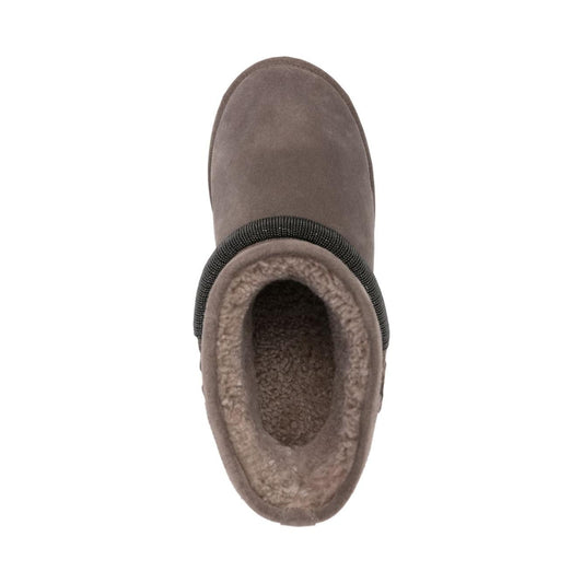 Brunello Cucinelli Boots Grey Boots Brunello Cucinelli Dim Gray