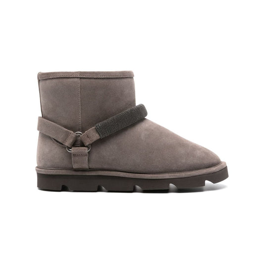 Brunello Cucinelli Boots Grey Boots Brunello Cucinelli Dim Gray