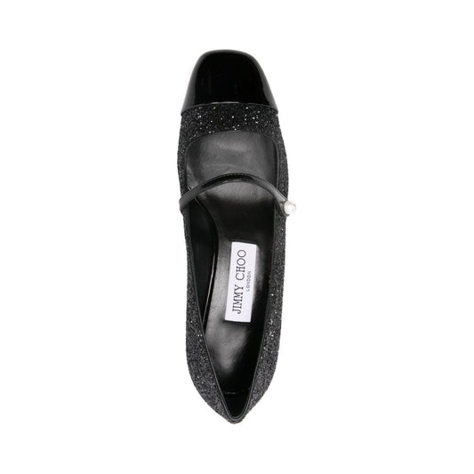 Jimmy Choo With Heel Black High Heel Jimmy Choo Dark Slate Gray