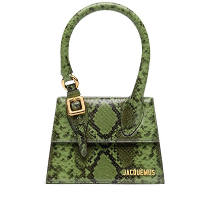 Jacquemus Le Chiquito Mini Snakeskin Bag Handbag