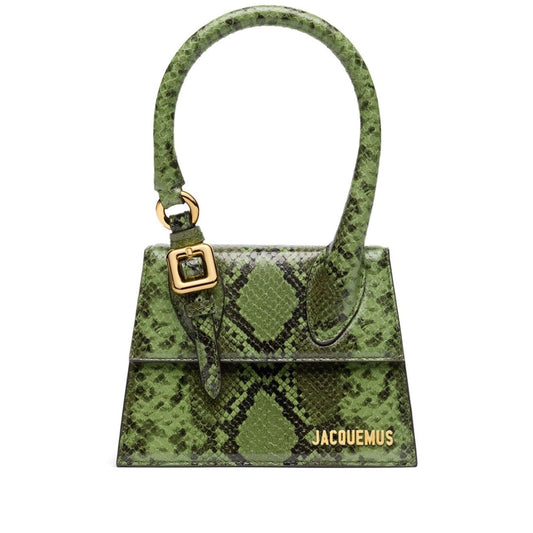 Jacquemus Le Chiquito Mini Snakeskin Bag Handbag