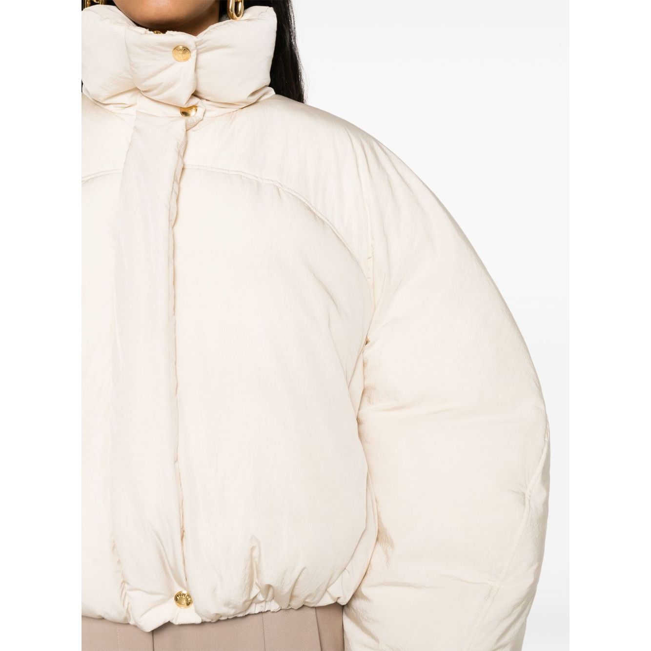 JACQUEMUS Coats White Jackets