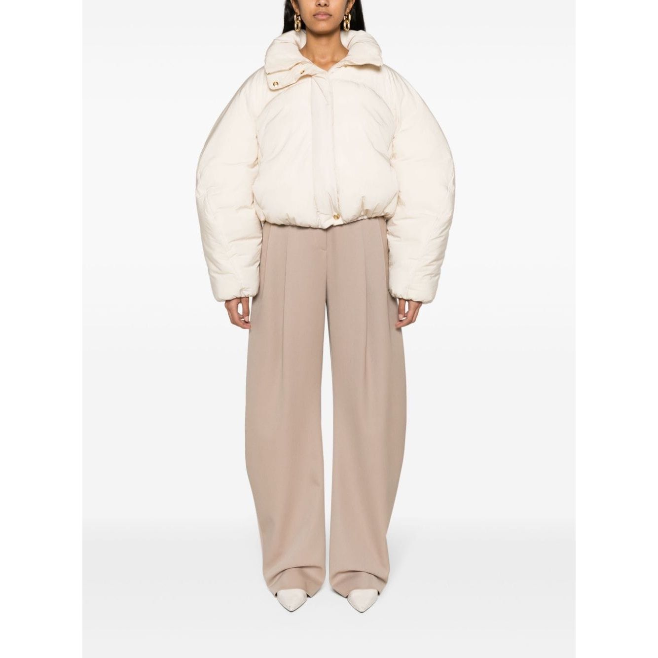 JACQUEMUS Coats White Jackets
