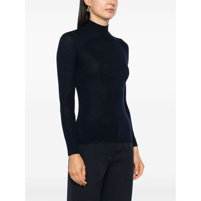 Majestic Sweaters Blue Topwear