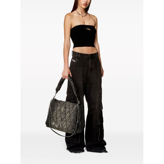 Diesel Top Black Topwear Diesel Black