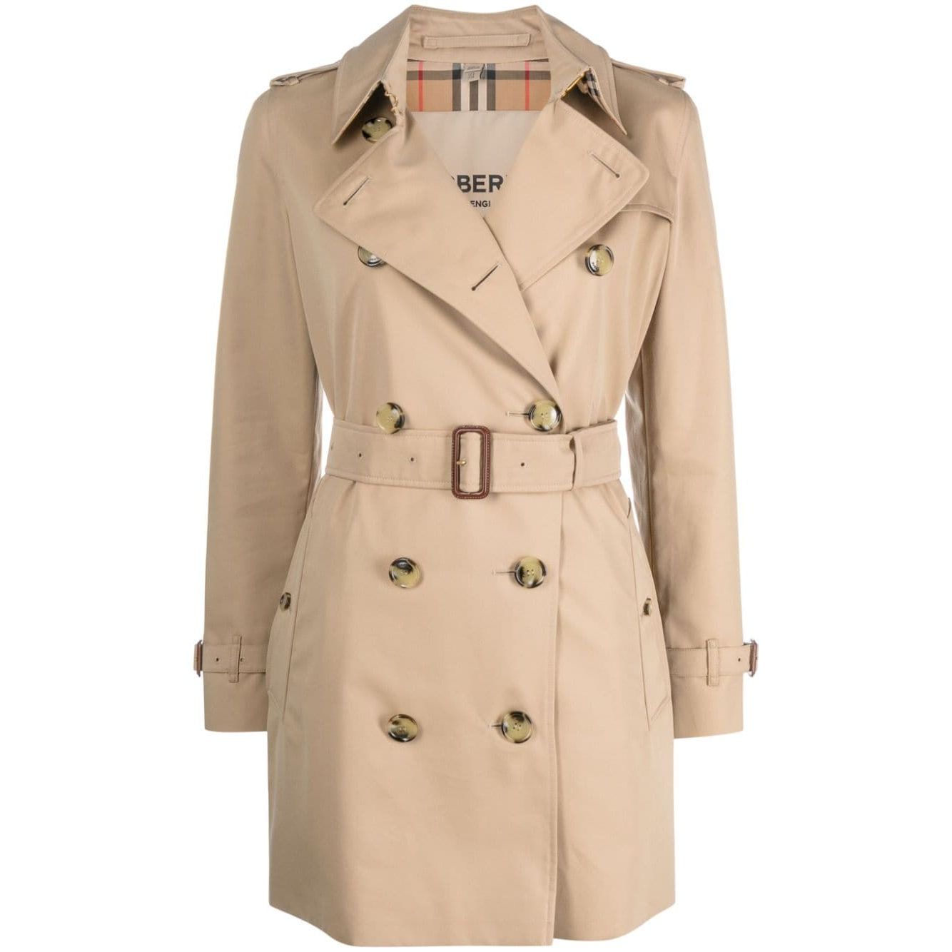 Burberry Short Kensington Heritage cotton trench coat Coats