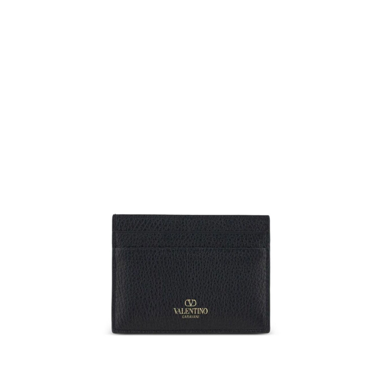 Valentino Garavani Rockstud leather card case