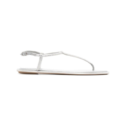 RENE' CAOVILLA Sandals Silver Sandals Rene' Caovilla Light Gray