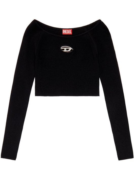 Diesel Top Black Topwear Diesel Black