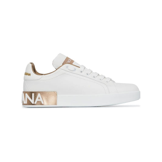 Dolce & Gabbana Portofino calfskin sneakers Sneakers Dolce & Gabbana Lavender