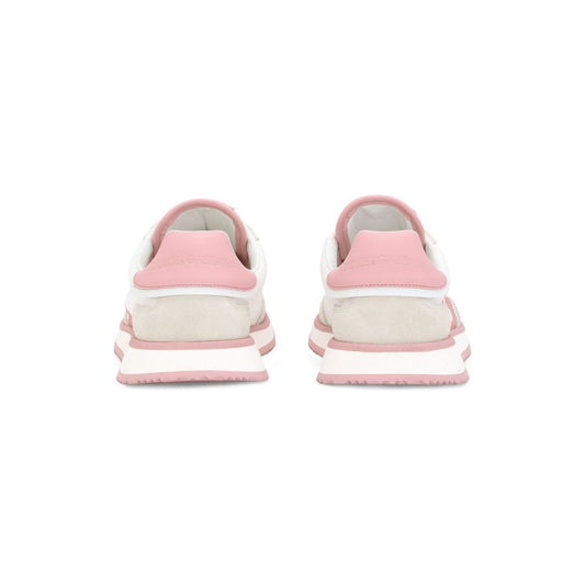 Dolce & Gabbana DG cushion sneakers in mixed materials Sneakers Dolce & Gabbana Light Gray