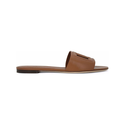 Dolce & Gabbana DG Logo leather sandals Sandals Dolce & Gabbana Sienna