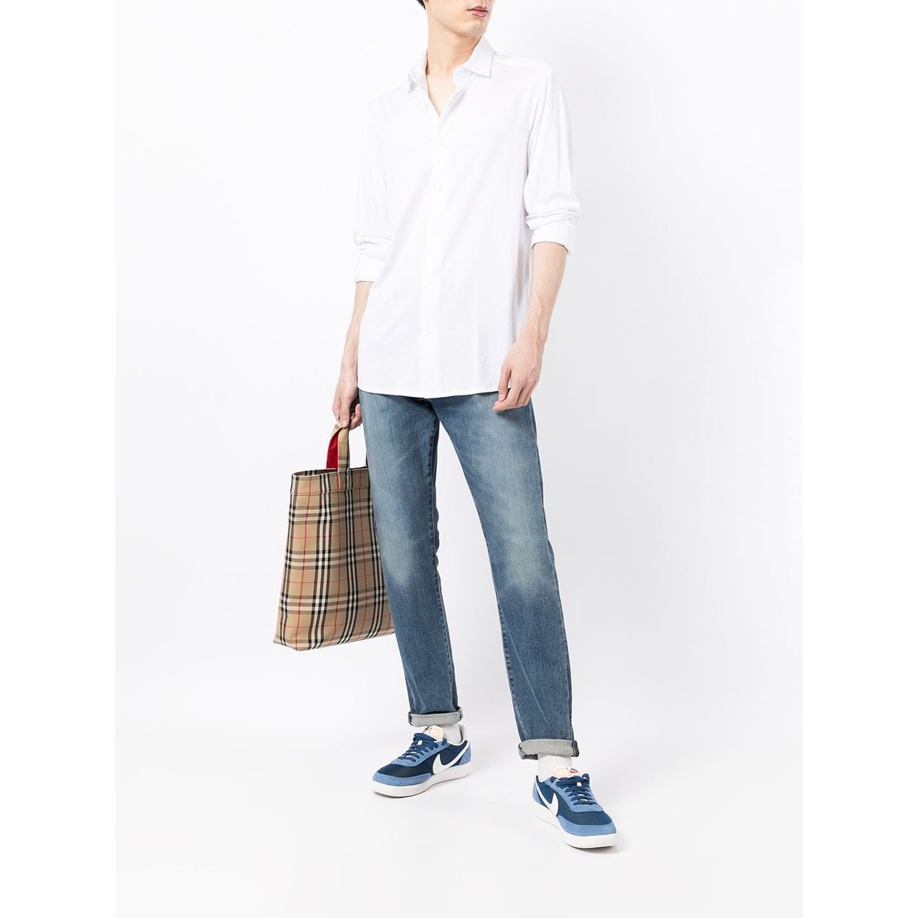 Emporio Armani jersey long-sleeve shirt