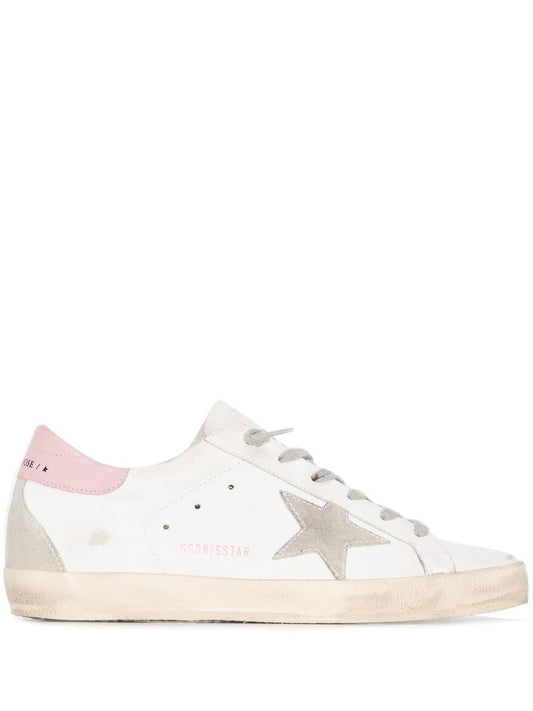Golden Goose Sneakers Pink Sneakers Golden Goose Antique White