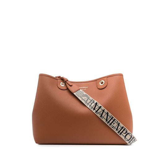 Emporio Armani logo-strap tote bag