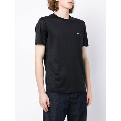 Emporio Armani logo-print Crew Neck T-shirt