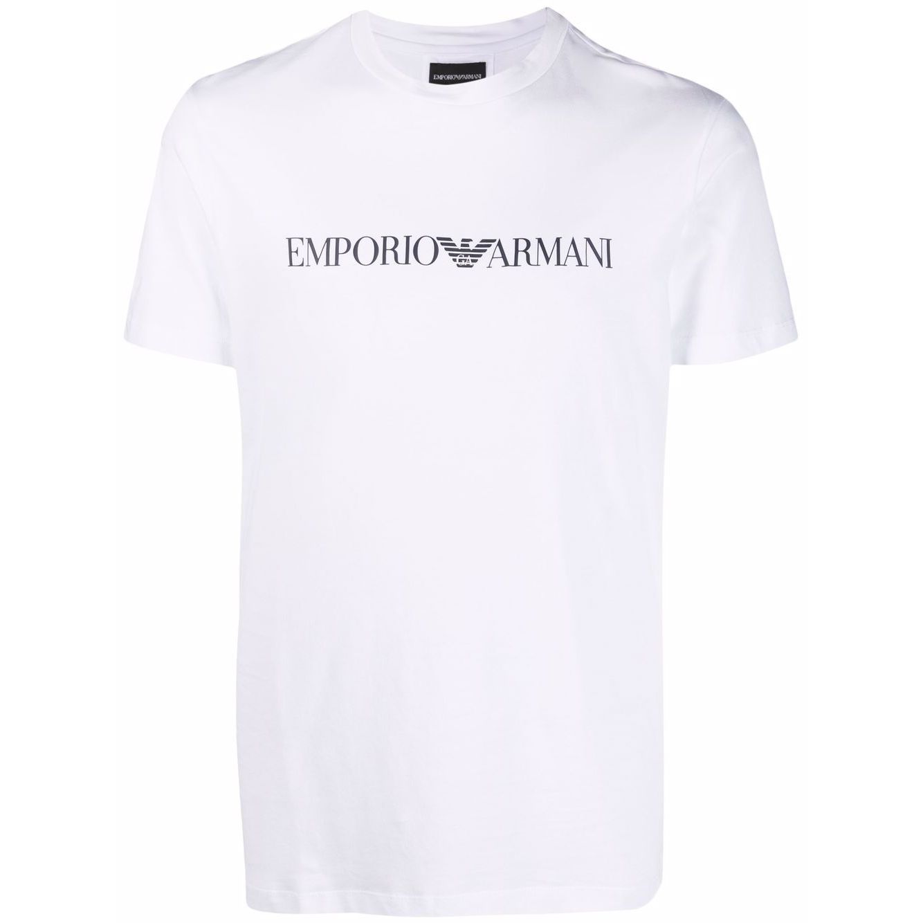 Emporio Armani logo-print cotton T-Shirt