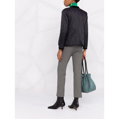 Emporio Armani Nylon reversible guru-collared jacket