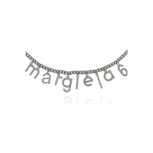 MM6 Maison Margiela Bijoux Silver Jewellery MM6 Maison Margiela Light Slate Gray