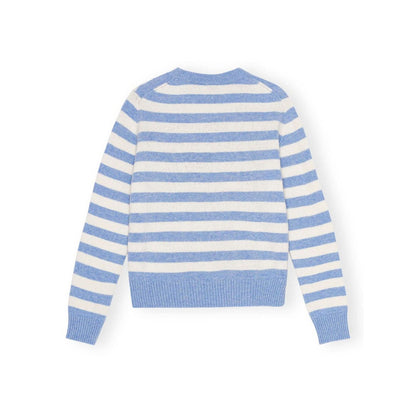 Ganni Sweater with embroidery Topwear