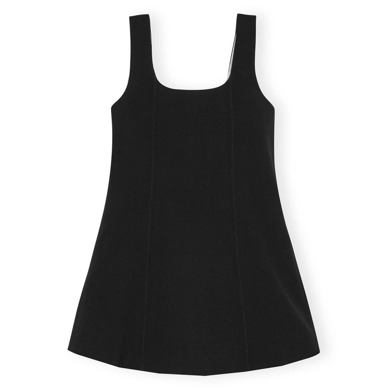 Ganni crepe mini dress Dresses