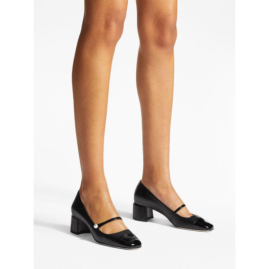 Jimmy Choo With Heel Black High Heel Jimmy Choo White Smoke