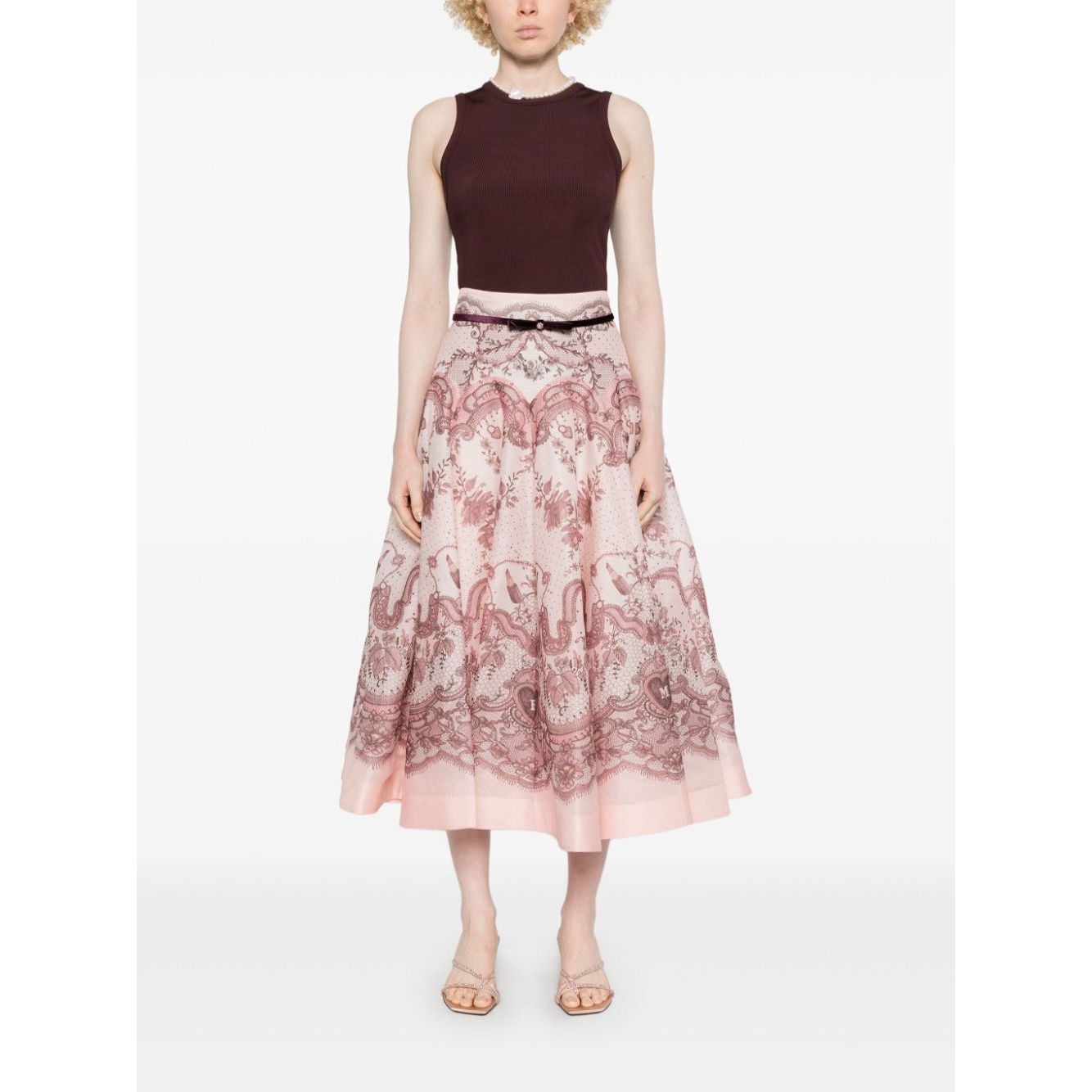 Zimmermann Crush midi skirt Skirts