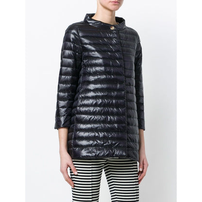 Herno Coats Black Jackets