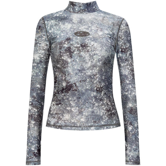 Diesel Sweaters Grey Topwear Diesel Light Slate Gray
