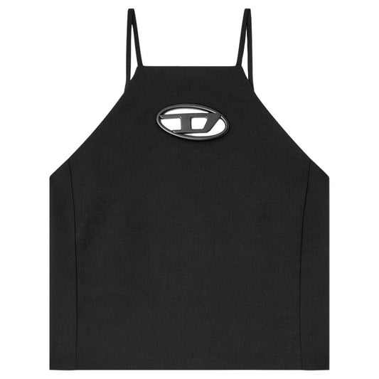 Diesel Top Black Topwear Diesel Dark Slate Gray
