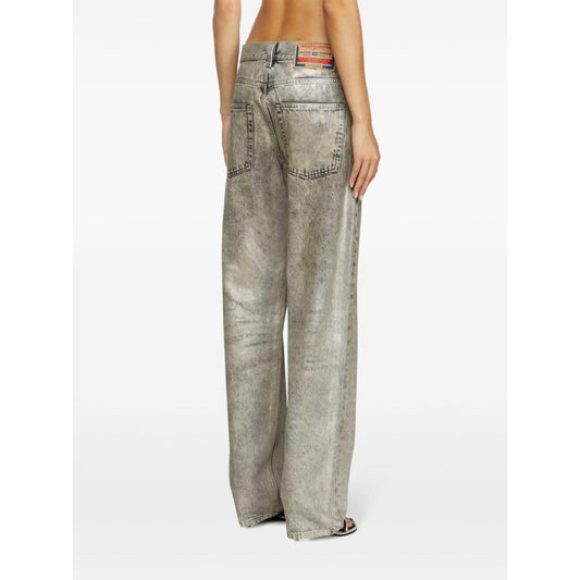 Diesel Jeans Grey Jeans Diesel White Smoke