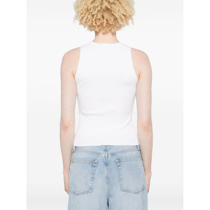 Diesel Top White Topwear