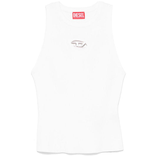 Diesel Top White Topwear Diesel Snow