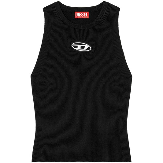 Diesel Top Black Topwear Diesel Black