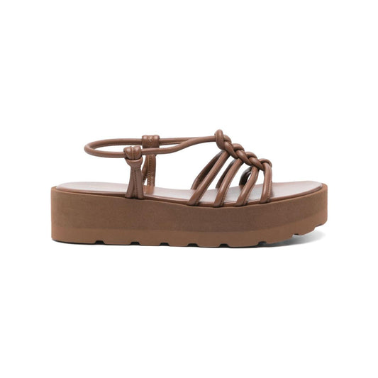 Gianvito Rossi Sandals Leather Brown Sandals Gianvito Rossi Dim Gray
