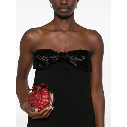 Self-Portrait crepe bandeau mini dress Dresses