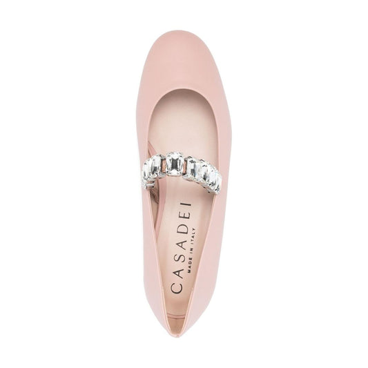 Casadei Flat shoes Pink Flat Shoes Casadei Light Gray