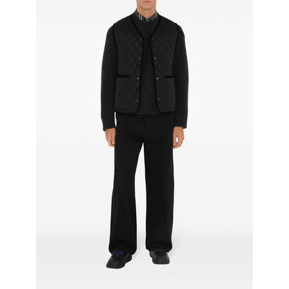 Burberry Nylon quilted sleeveless jacket Topwear