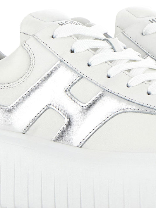 HOGAN PRE Sneakers Silver Sneakers Hogan Pre Lavender