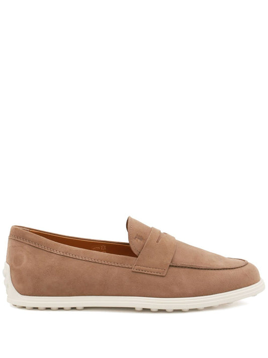Tod's Flat shoes Brown Moccasins Tod'S Rosy Brown