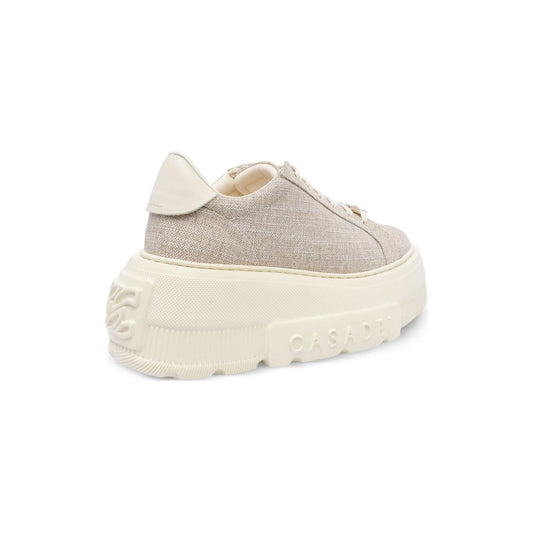 Casadei Sneakers Golden Sneakers Casadei Light Gray